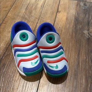 Nike Kids Shoes - White, Blue, Green